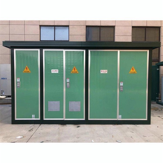 渑池1600KVA欧式箱式变压器